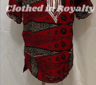 Boys kitenge shirt 5-7 years old
