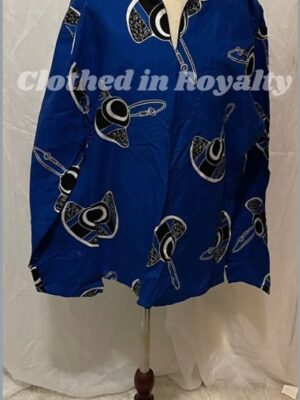 Boys kitenge shirt 9-11 years old