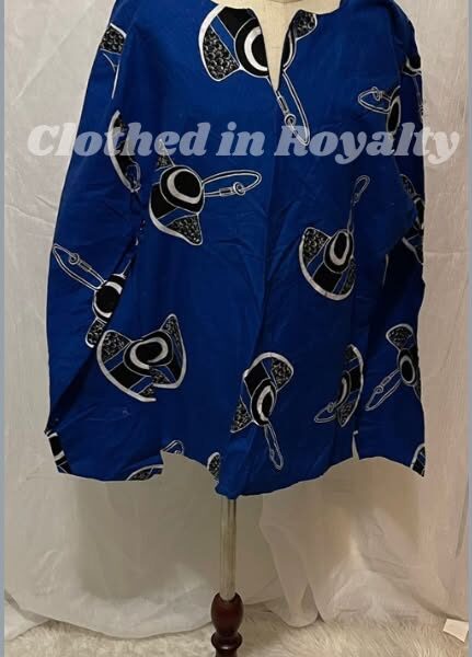 Boys kitenge shirt 9-11 years old