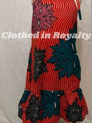Girls kitenge dress 5-7 years old