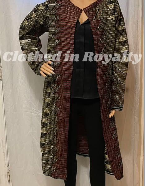 Kitenge long top