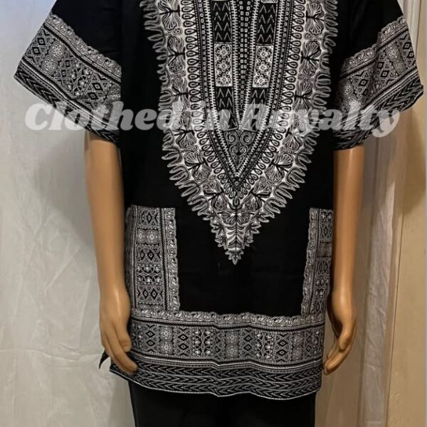 Kitenge shirt for men.  One size fits all