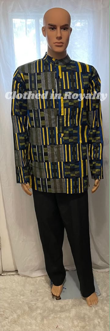 Kitenge shirt for men Large