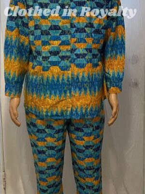 Kitenge suit for man Size large