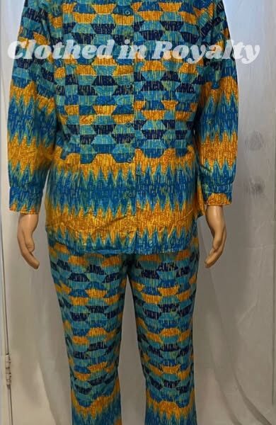 Kitenge suit for man Size large