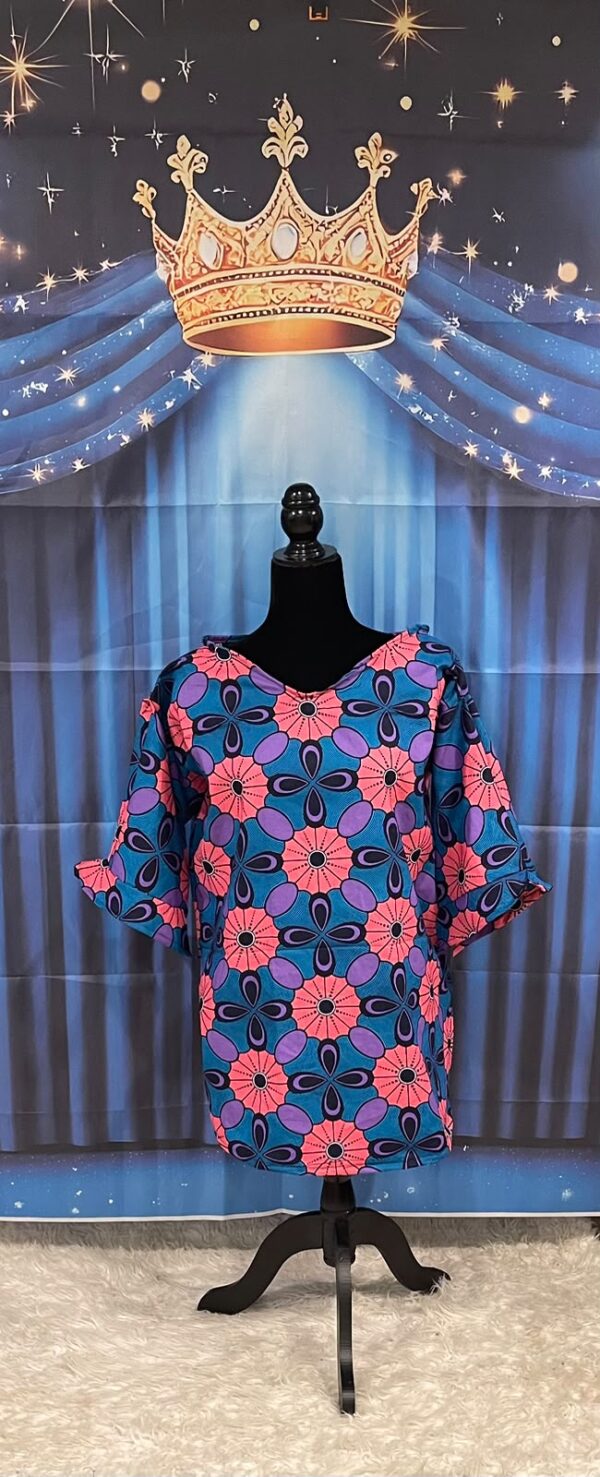 Kitenge top one size fits all