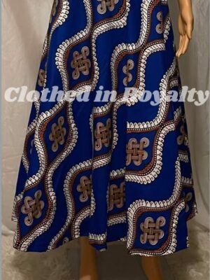 Kitenge wrap skirt one size fits all