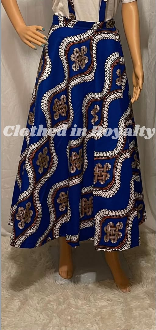 Kitenge wrap skirt one size fits all