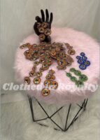 Long beaded earrings