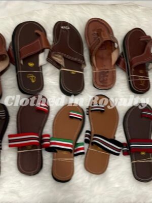 Men open shoes