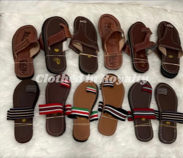 Men open shoes