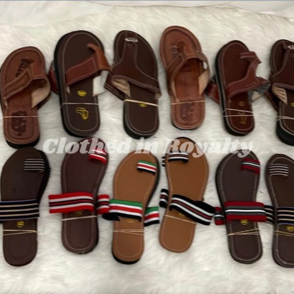 Men open shoes