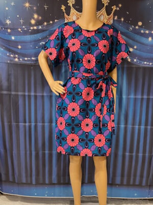 African Short dress