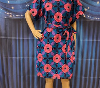 African Short dress