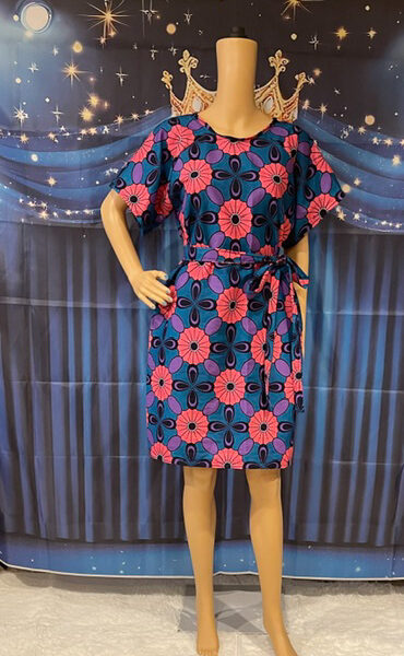 African Short dress