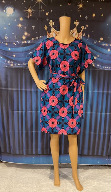 African Short dress