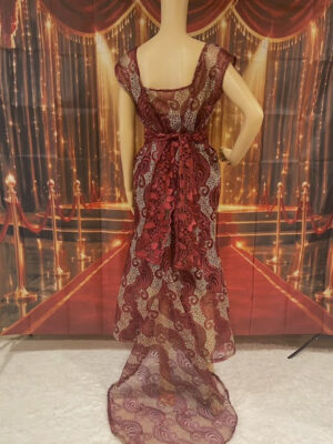 Long Tail dress-back