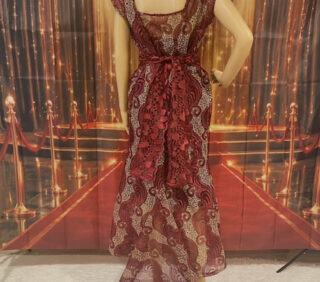 Long Tail dress-back