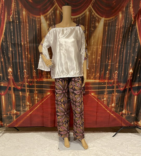 Wide legs pants and top-M, L, xl